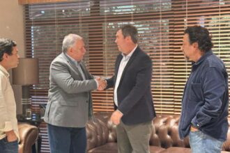 Governo de MS reforça apoio à FFMS em reunião com o presidente Estevão Petrállas