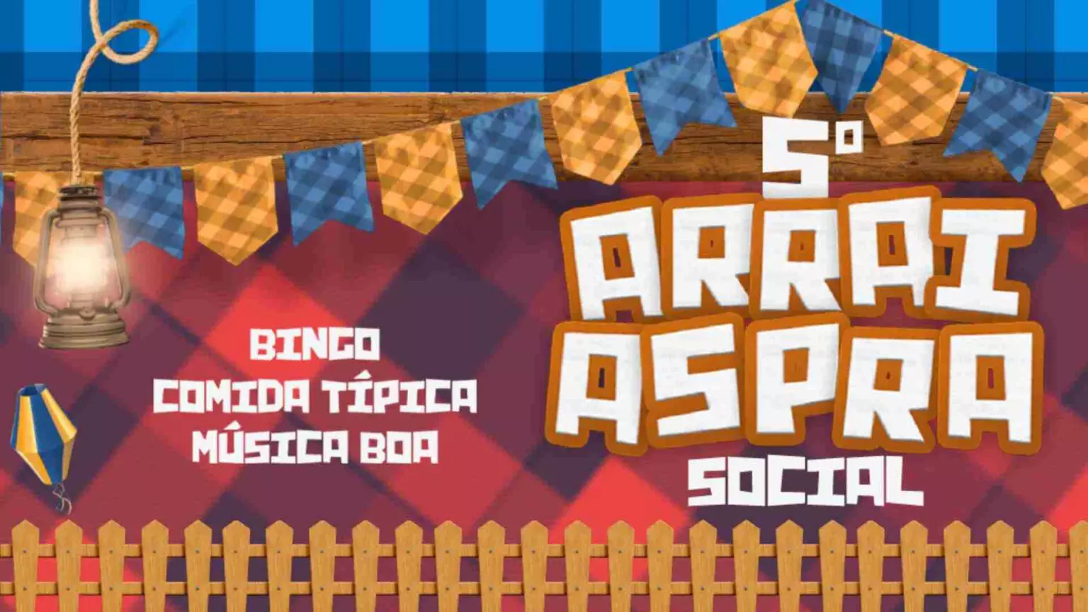 Com comidas típicas e atrações musicais, arraiá da Aspra-MS acontece neste sábado em Campo Grande