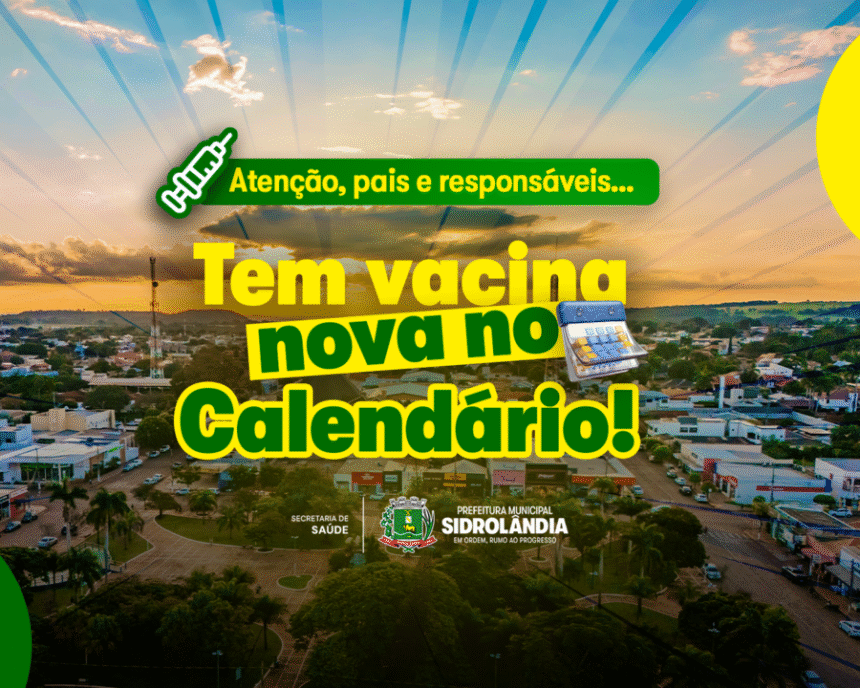 Nova vacina contra meningite passa a integrar o calendário infantil e chega às Unidades de Saúde a partir de julho