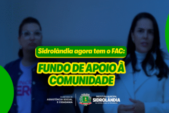 Prefeitura de Sidrolândia cria Fundo de Apoio à Comunidade para fortalecer ações sociais