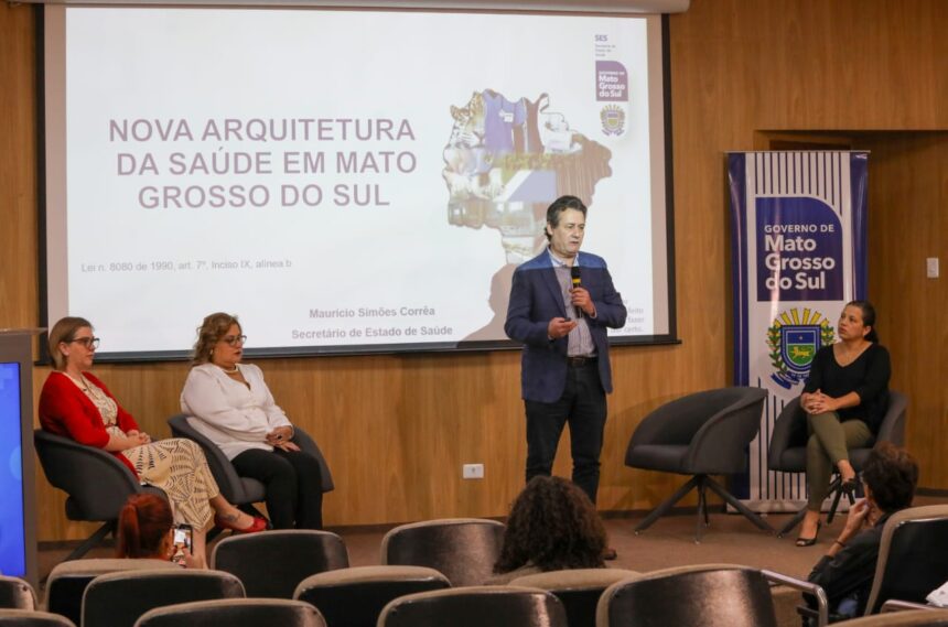 Governo de MS apresenta nova arquitetura da saúde para qualificar atendimento e cumprir diretrizes do SUS