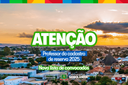 Professores do cadastro de reserva 2025: confira nova convocação