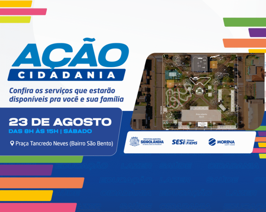 Ação Cidadania: confira os serviços que estarão hoje à disposição da população