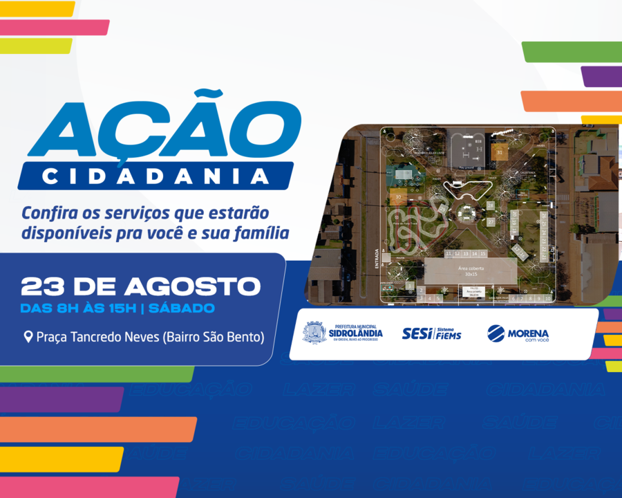 Ação Cidadania: confira os serviços que estarão hoje à disposição da população