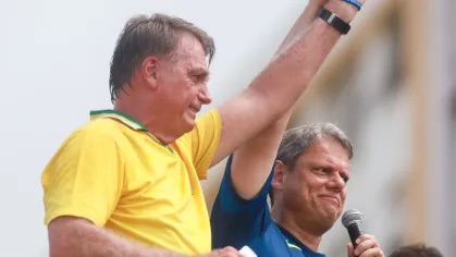 Tarcísio: primeiro ato, se eu for presidente, será indulto a Bolsonaro