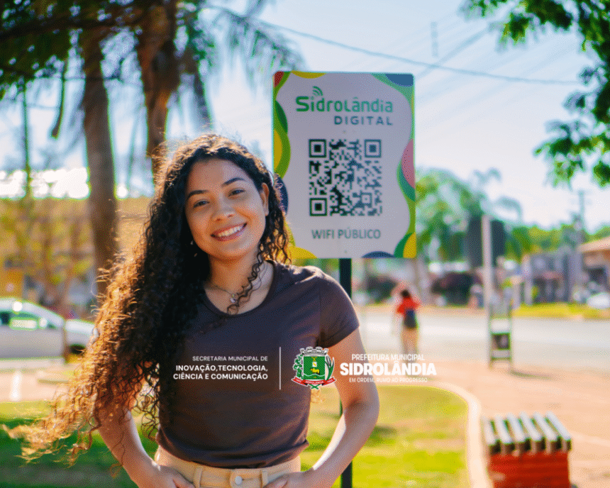 Sidrolândia Digital: Wi-Fi gratuito é restabelecido e já está disponível em espaços públicos do município