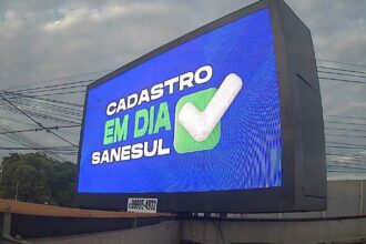 Clientes devem atualizar cadastro pelo WhatsApp da Sanesul&nbsp;