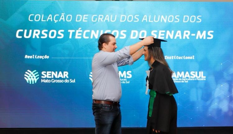 Senar/MS reforça mão de obra qualificada com a formatura de 154 técnicos