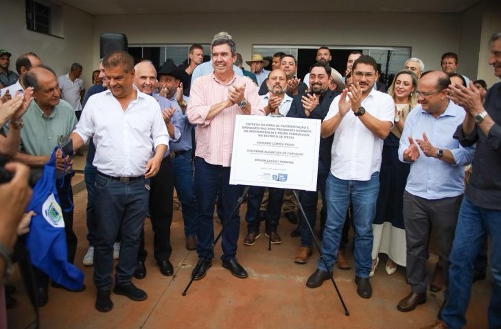 Governo de MS entrega obras de pavimentação e apoia a 3ª edição da Feira AgroAngélica