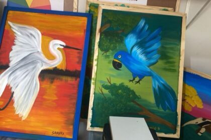 Exposição destacará arte de crianças com deficiência em exposição de telas no Bioparque Pantanal