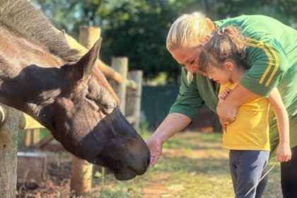 Equoterapia em Mato Grosso do Sul une saúde, inclusão e reabilitação para pessoas com deficiência
