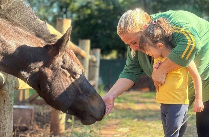 Equoterapia em Mato Grosso do Sul une saúde, inclusão e reabilitação para pessoas com deficiência
