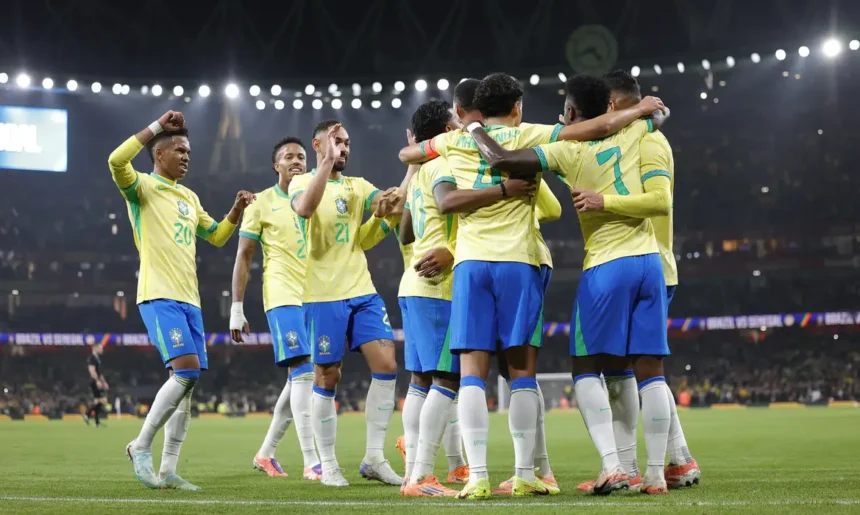 Brasil terá Wesley na lateral-direita em jogo contra Tunísia na terça