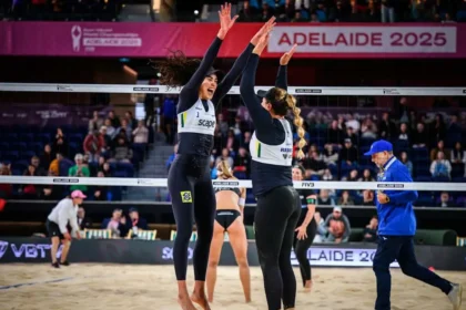 Três duplas brasileiras vão às quartas do Mundial de vôlei de praia