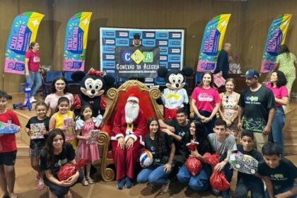 Caixa Encantada conclui entregas presenciais em Dourados e leva magia do Natal às crianças de MS