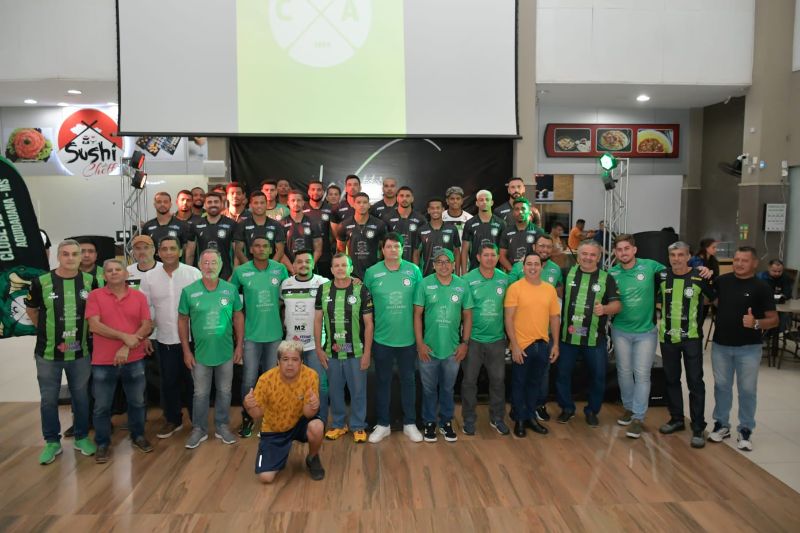 ESPORTE| Clube de Regatas Aquidauana apresenta elenco e estreia sábado no Campeonato Estadual de Futebol Série A