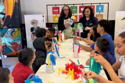 Jogos, oficinas e contação de histórias movimentam a semana de férias no Bioparque Pantanal