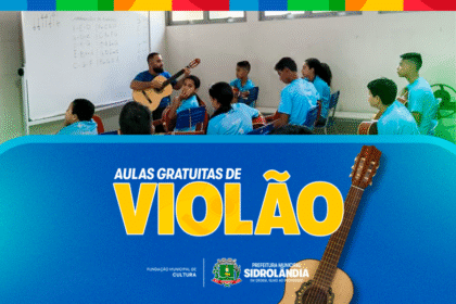 Fundação de Cultura anuncia aulas gratuitas de violão para crianças e adolescentes
