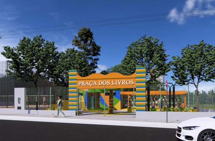Investimento estadual, nova etapa da Praça dos Livros vai ampliar lazer e cultura em Campo Grande