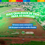 Sidrolândia amplia acesso à moradia e inicia marcação de arruamento para novas casas habitacionais