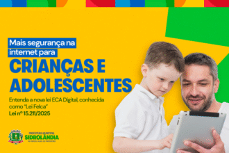 Nova Lei amplia proteção de crianças e adolescentes na internet e Prefeitura alerta para cuidados no dia a dia
