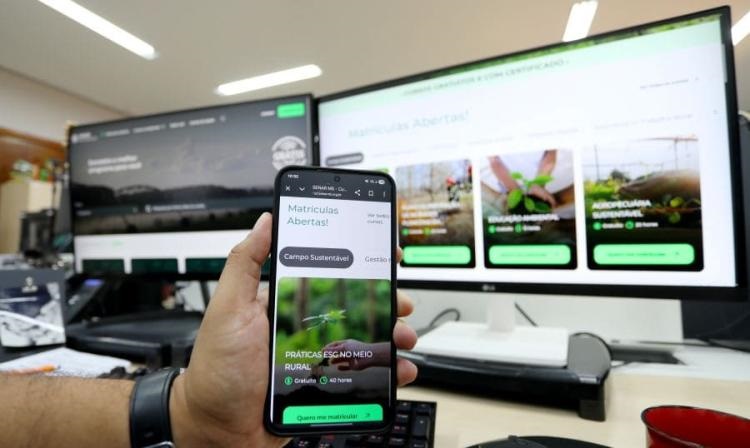 Senar MS lança 15 novos cursos gratuitos e online voltados ao agro sul-mato-grossense