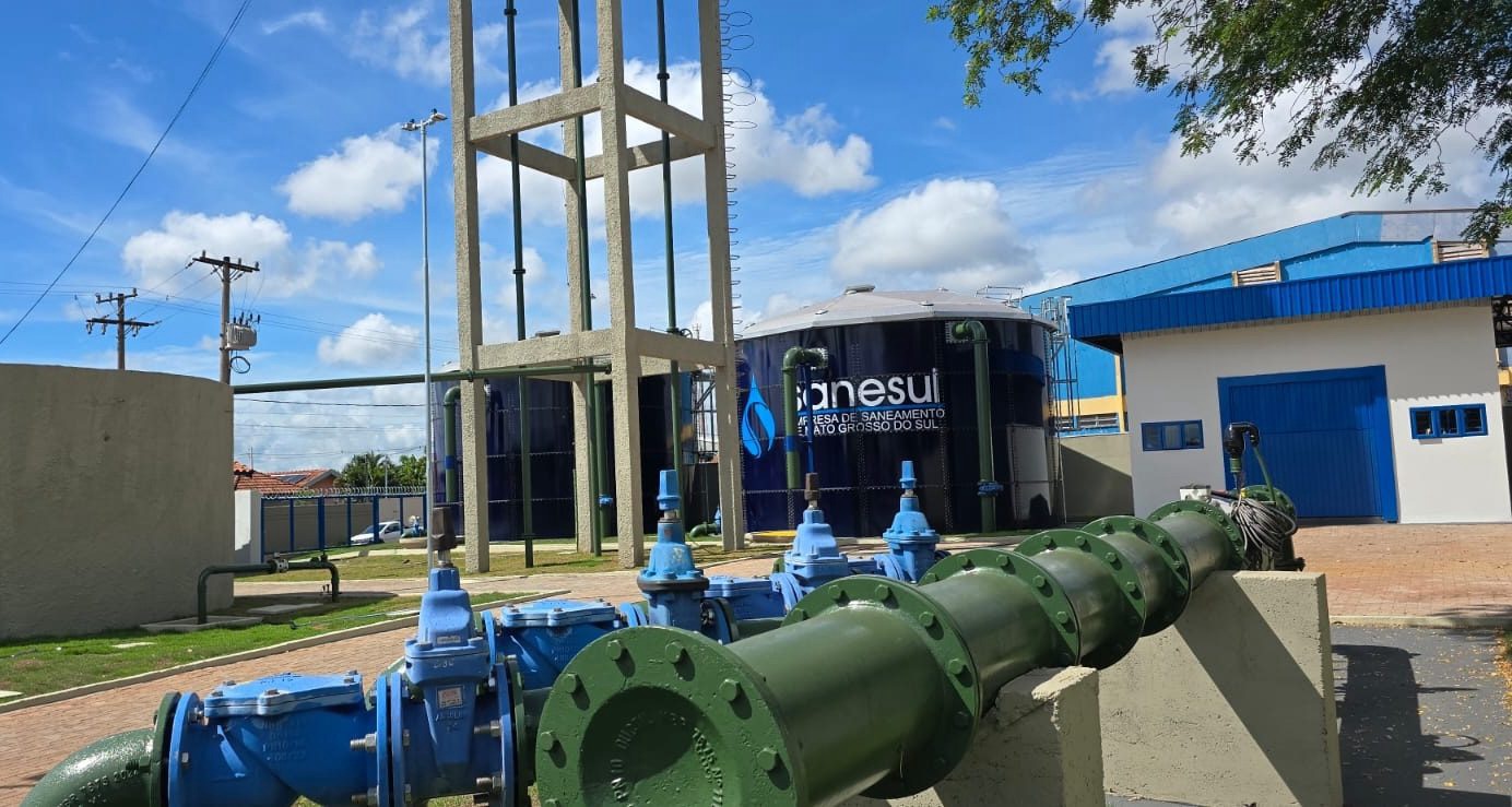 Redução de perdas garante economia de bilhões de litros de água e amplia segurança hídrica em MS