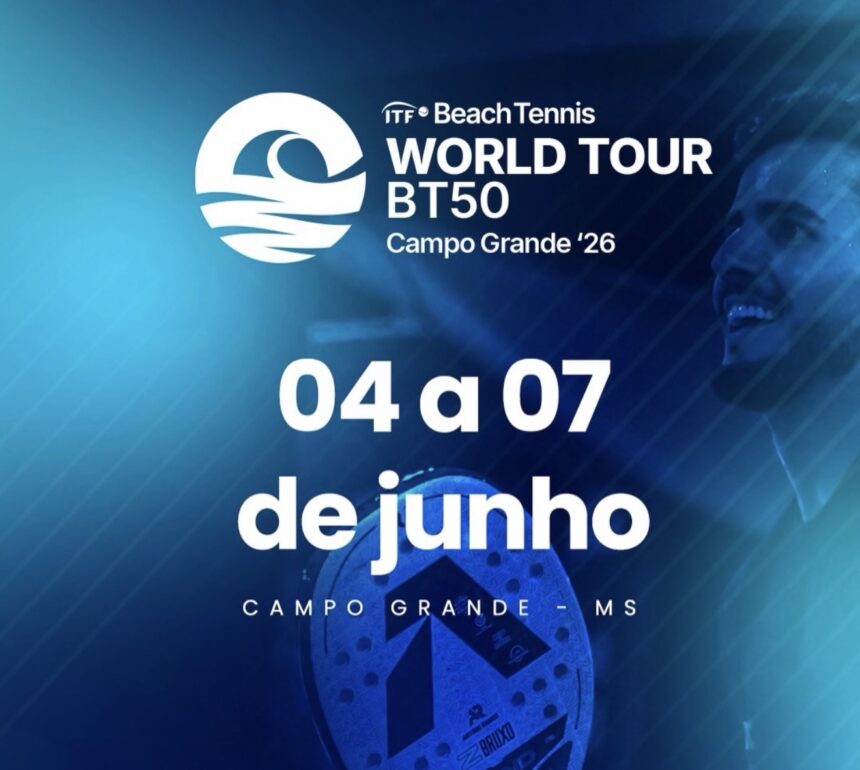 Campo Grande se consolida como&nbsp;pólo regional&nbsp;do&nbsp;Beach&nbsp;Tênnis&nbsp;com maratona de torneios internacionais em 2026