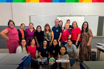 Jornada formativa do MS Alfabetiza mobiliza professores das escolas urbanas da Rede Municipal de Sidrolândia