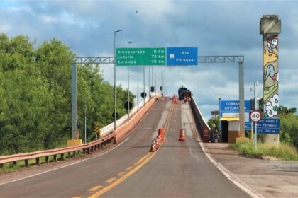 Governo de MS vai iniciar nova etapa de recuperação da ponte sobre o Rio Paraguai, em Corumbá