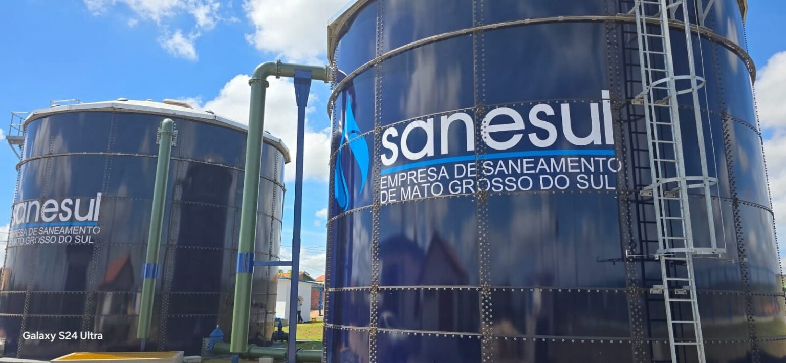Governo e Sanesul lançam pacote de R$ 176 milhões em obras de saneamento para 16 municípios