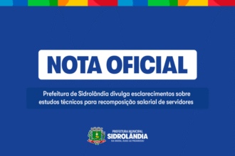 Prefeitura de Sidrolândia divulga esclarecimentos sobre estudos técnicos para recomposição salarial de servidores