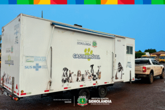 Castramóvel inicia atendimentos pelos bairros de Sidrolândia