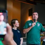 Riedel participa do adesivaço de Capitão Contar e inaugura QG de voluntários de Flávio Bolsonaro em CG