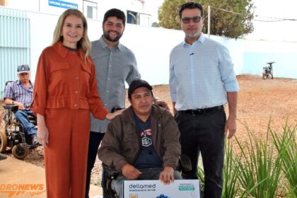 Sidrolândia recebe Oficina Ortopédica Itinerante com avaliações e entrega de equipamentos